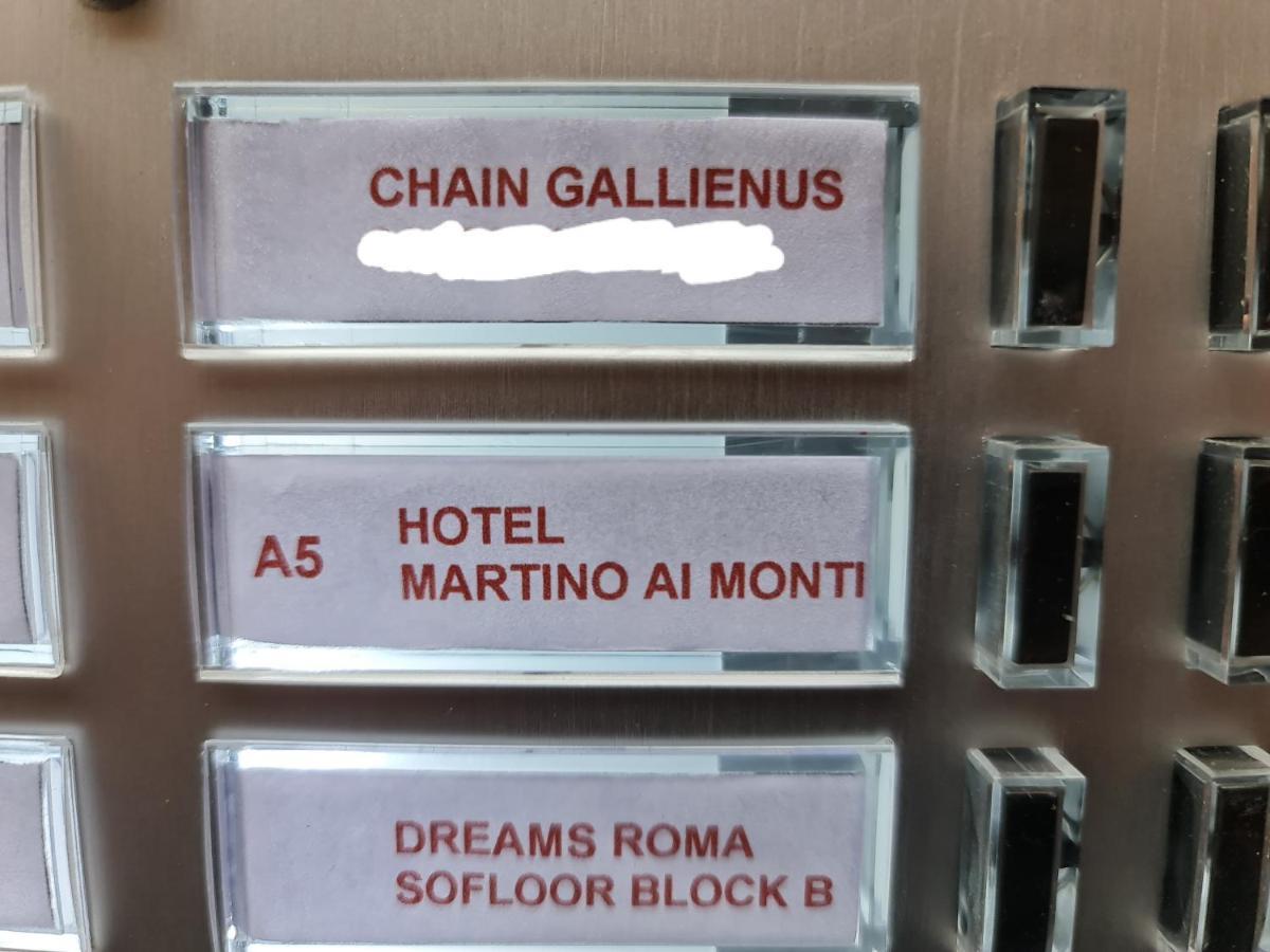 Hotel Martino Ai Monti Roma Exterior foto